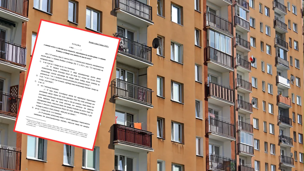 Polacy stracą mieszkania przez nową ustawę o najmie